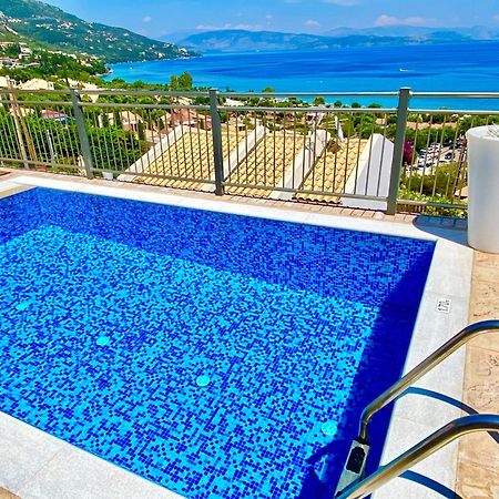 Luxury Villa Akti Barbati 2 With Private Pool By Dadovillas Pyrgi  Exterior photo