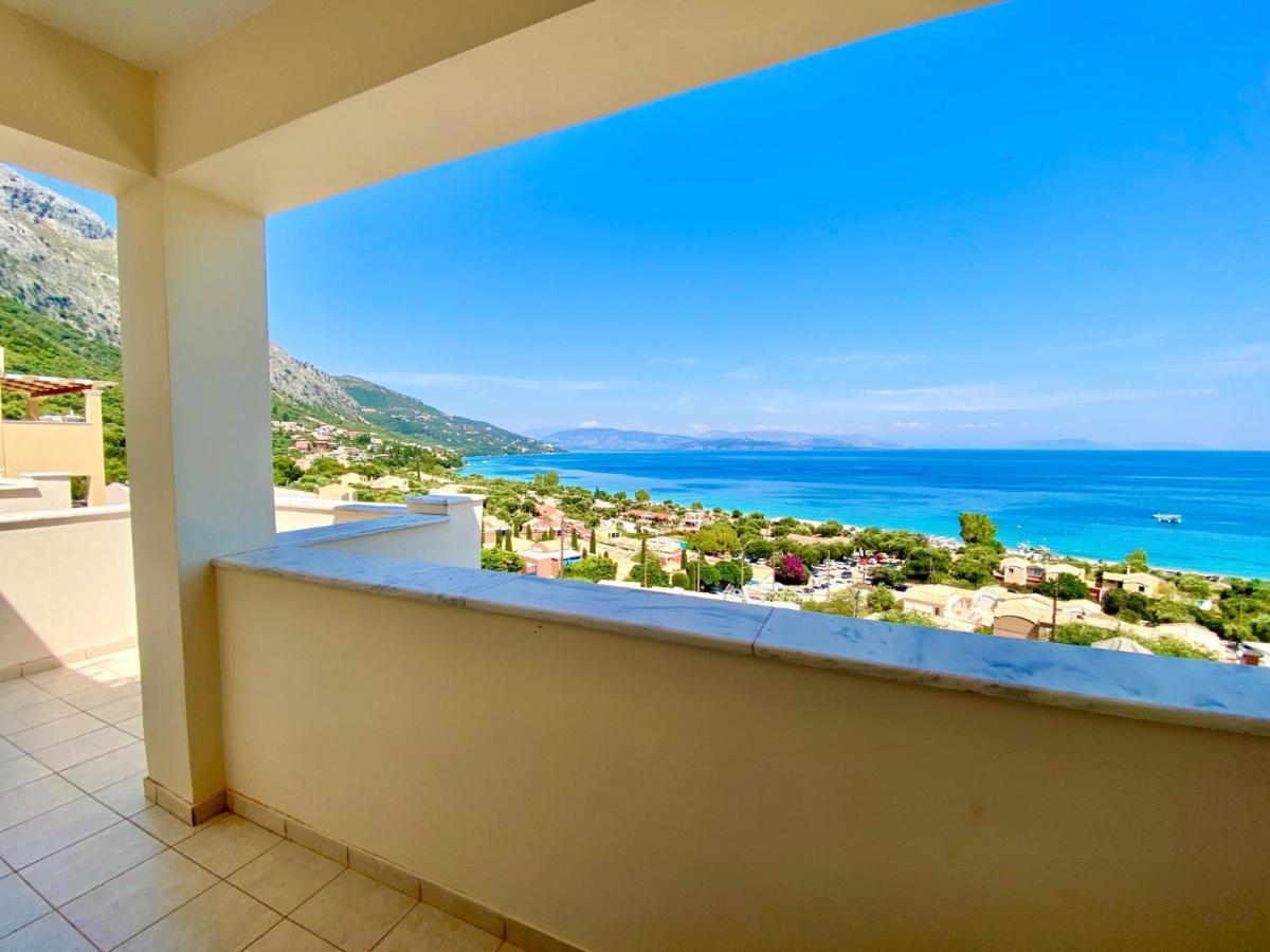 Luxury Villa Akti Barbati 2 With Private Pool By Dadovillas Pyrgi  Exterior photo